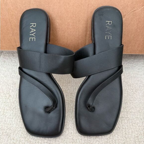 RAYE Cynthia Sandal in Black - Picture 2 of 3